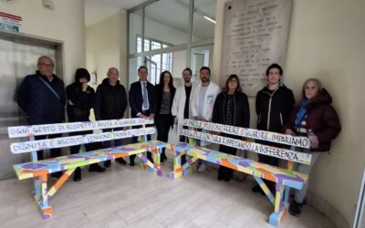 Panchine contro bullismo a Codogno: il progetto del Magnete in ospedale